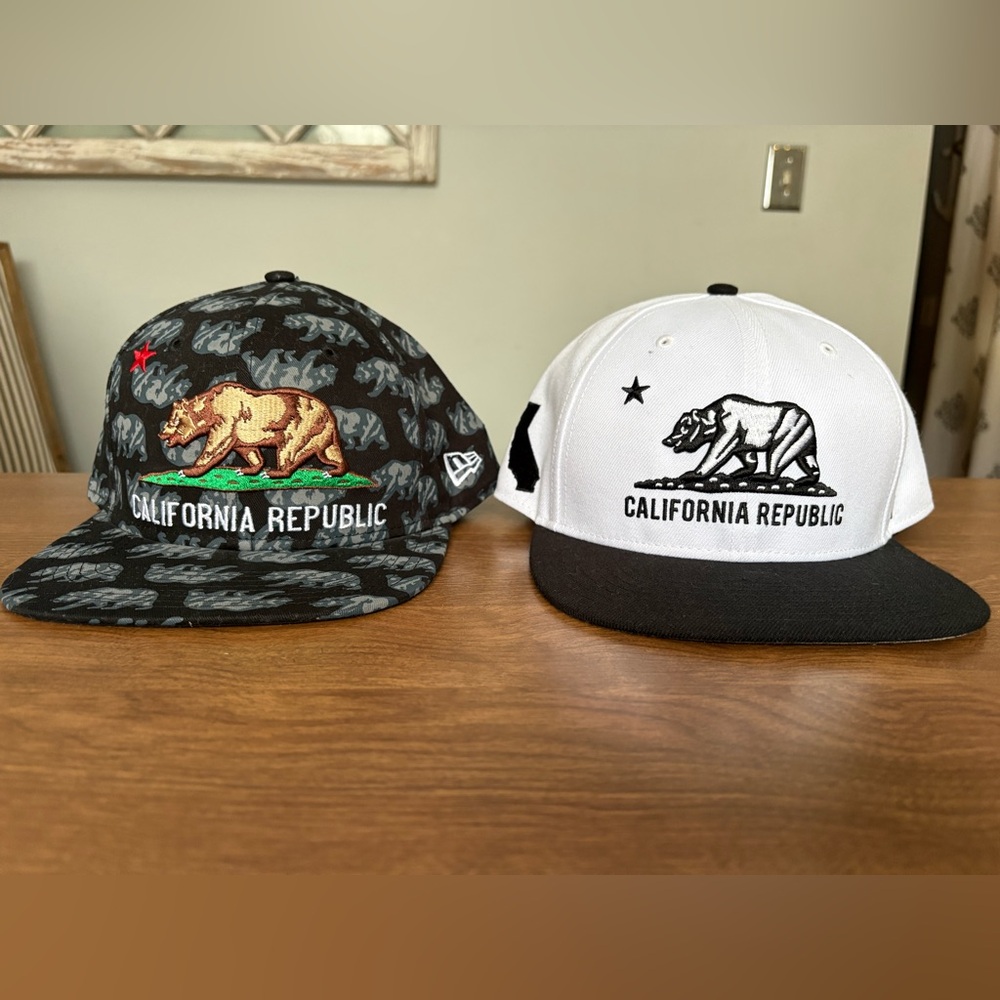 New Era Black and Gray Snapback Hat